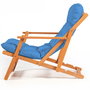Hanah Home Silla de Jardín My008 - Azul y Natural